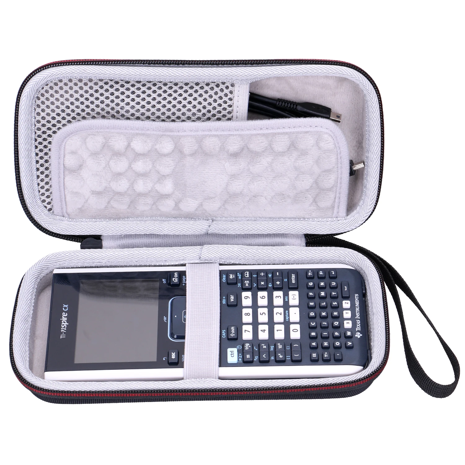 LTGEM EVA черный Жесткий Чехол для переноски для Texas instrument TI-Nspire CX Graphing Calculator