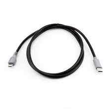 1pc USB 3.1 Type-C Male Plug to USB Micro Male Plug Charging Data OTG Connector Adapter Male to Male Cable 25cm/1m