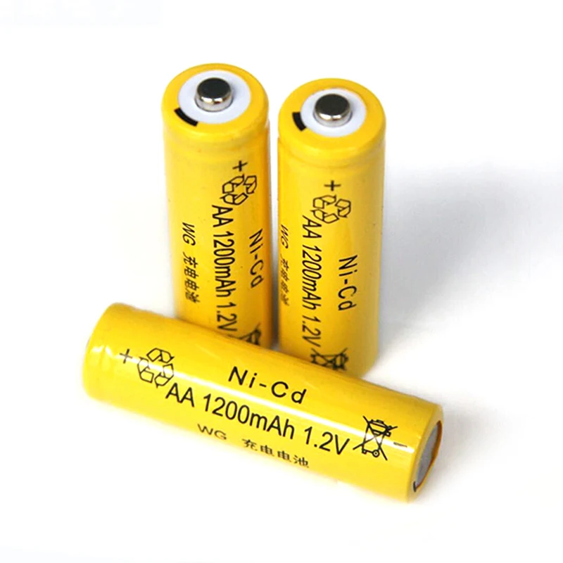

3pcs/4pcs Rechargeable AA Battery 700mAh 1.2V Ni-CD 2A Neutral Battery for RC Controller Toys Electronic Etc.