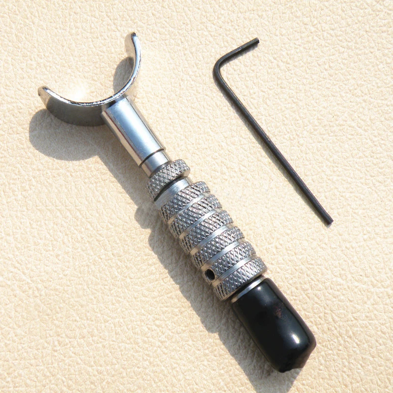 

Adjustable Cutter Set Rotary Steel Wrench Tools Leather Manual Sewing Punch Silver Carving Rotary High Quality