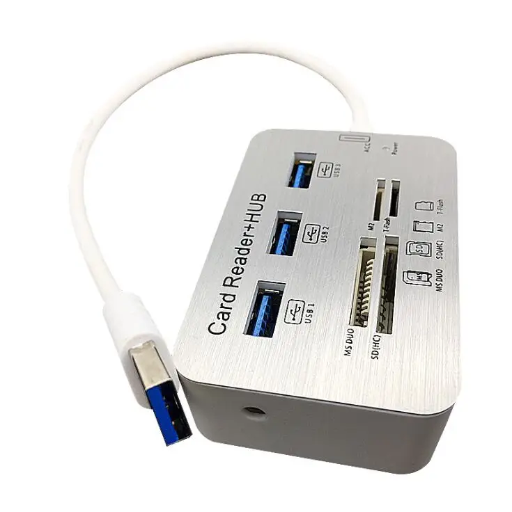50 шт. USB концентратор 3,0 type C концентратор USB 3,0 разветвитель 3 порта мульти USB-C концентратор несколько SD/TF скорость кардридер для ПК ноутбука