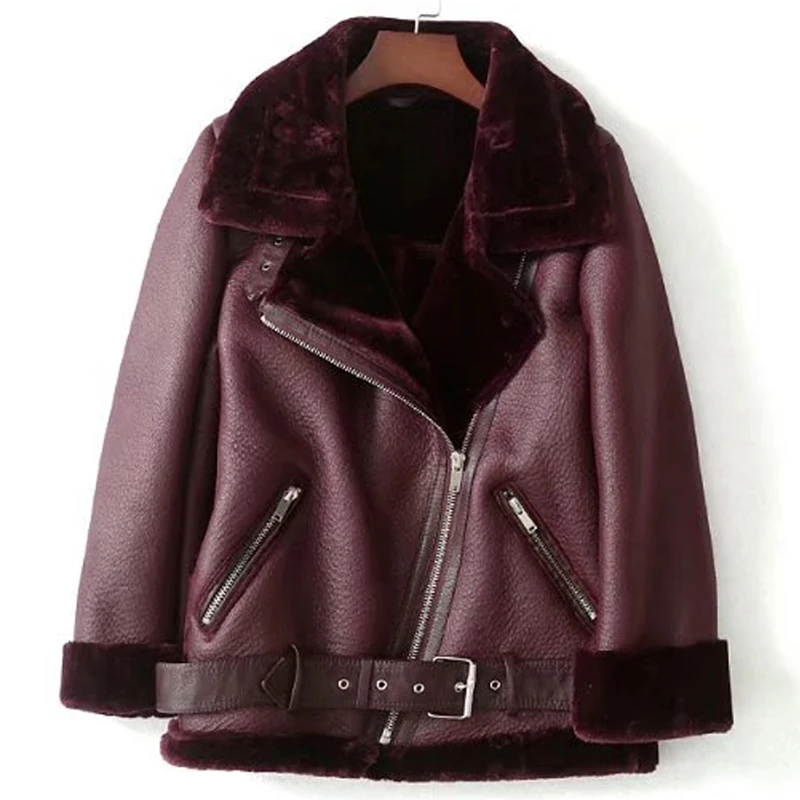 Европейский и американский стиль, женское кожаное пальто из искусственного меха, верхняя одежда, женский толстый бархатный меховой Тренч, пальто высокого качества, пальто W003