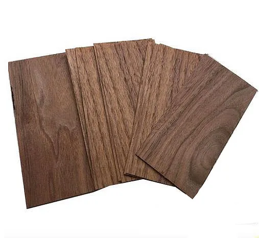

20Pieces/Lot 1mm*70mm*140mm Natural Black Walnut Veneer Sheet Building Model Crafts Bookmark Solid Wood Piece