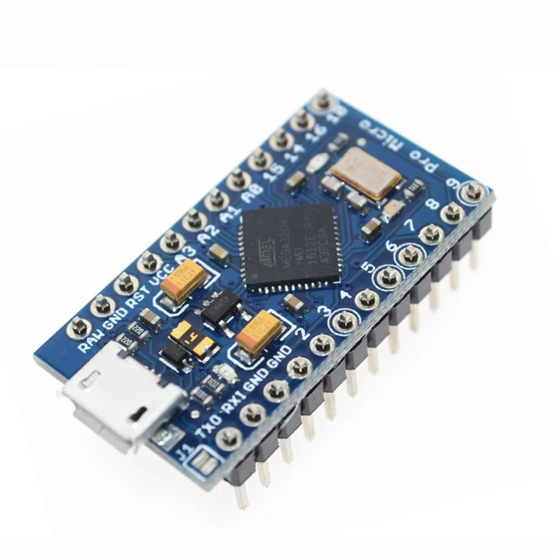 ATmega32U4-5V-16MHz-Module-New-Pro-Micro-with-2-row-pin-header-For-