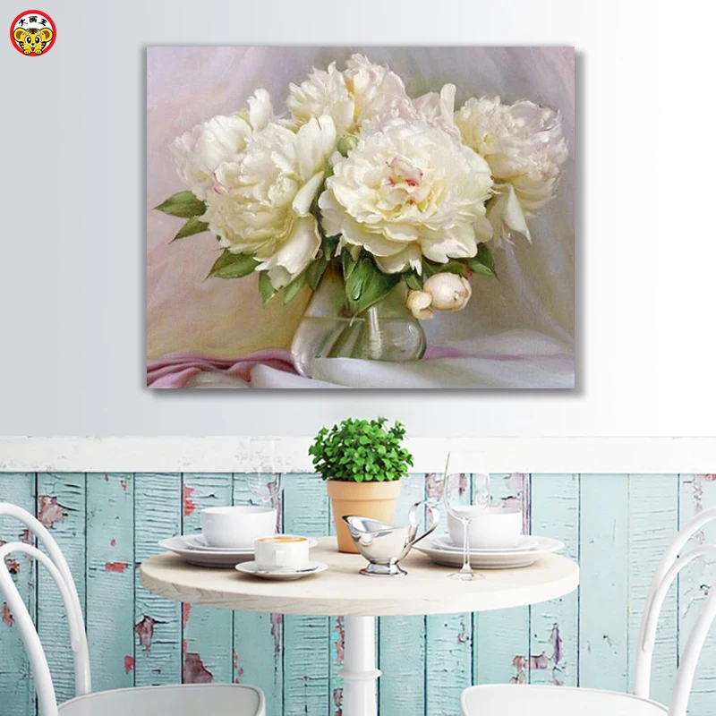 Картина маслом по номерам сделай сам | Дом и сад