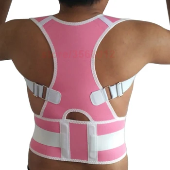 

Adjustable Shoulder Lumbar Support Belt Pad Back Brace Corrector Neoprene Back Support Posture Correction Lower Back Pain Relief