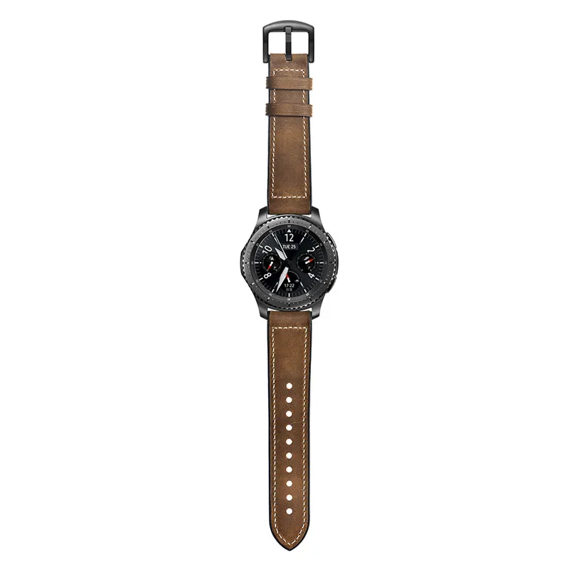 Кожаный+ силиконовый спортивный ремешок для samsung gear S3 Frontier/классические часы 46 мм ремешок для часов браслет на запястье 22 мм Сменный ремень