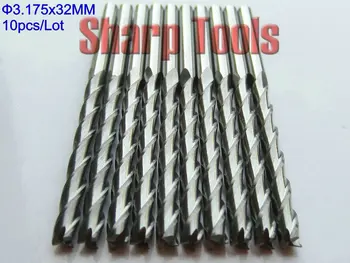 

Work Sharp 3.175*32MM 3 Flute End Mill CNC Wood Router Bits,Solid Carbide Wood Milling Cutter, Router Cutters for MDF, Free Ship