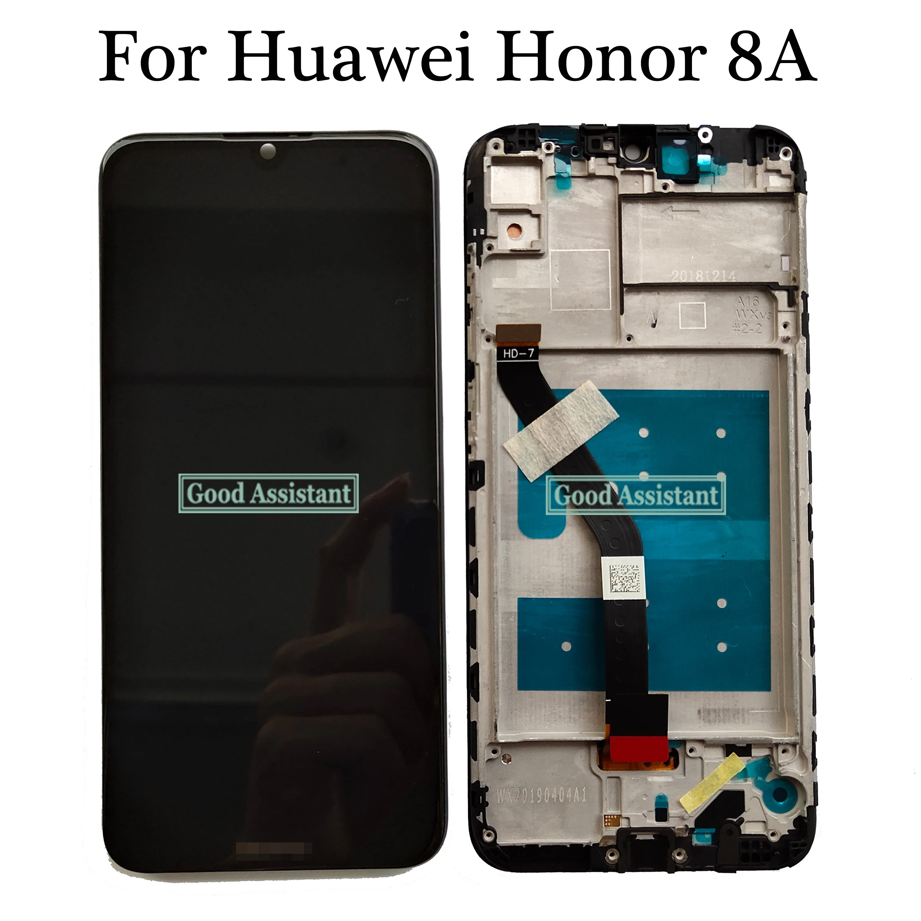 

100% Tested Original 6.1 inch For Huawei Honor 8A / For Honor 8A pro LCD Display Touch Screen Digitizer Assembly With Frame