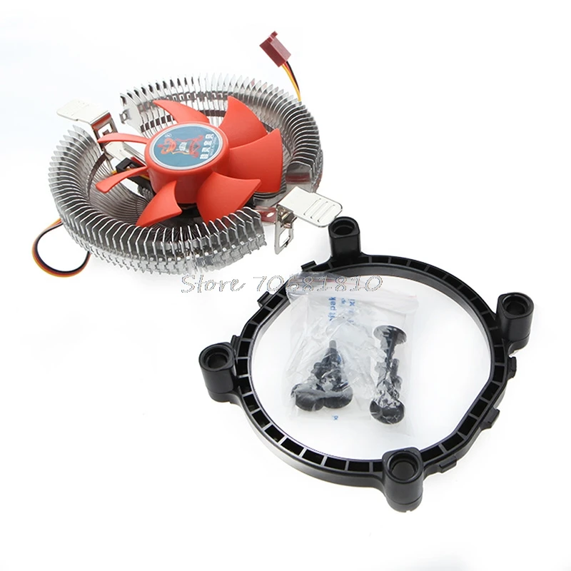 

2200rpm CPU Silent Fan Cooler Cooling Heatsink For Intel LGA775/1155 AM2/3 Drop Shipping