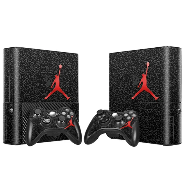 Best Offers Skin Sticker Decals For Xbox 360 E Console and Controller Skins Stickers for Xbox360 E Vinyl - Air Jordan