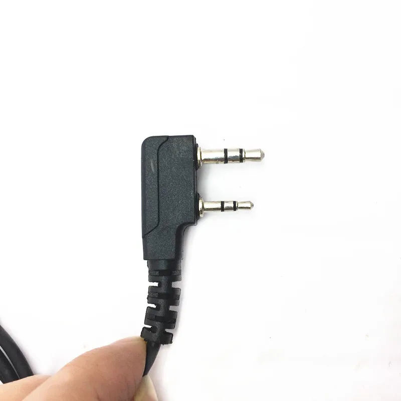 Изогнутые наушники для раций baofeng UV5R UV82 UV6 BF888S BF666S радиостанций kenwood TK3207G PX777|Рации|
