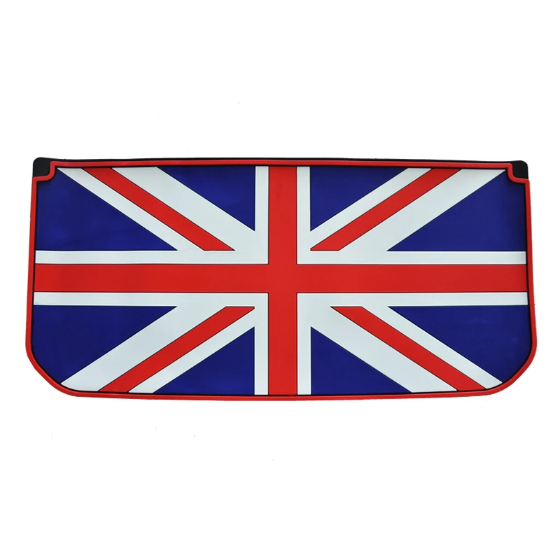 Для mini one cooper F55 F56 резиновый материал стиль черный Национальный британский флаг багажник коврик автомобильные аксессуары (1 шт./компл.)