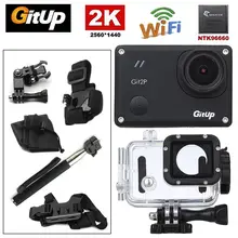 Gitup Git2P WiFi 2K 1.5″ LCD 1080P Full HD Professional Helmet Video HDMI Action Sports Dash Camera Waterproof +8Pcs Accessories