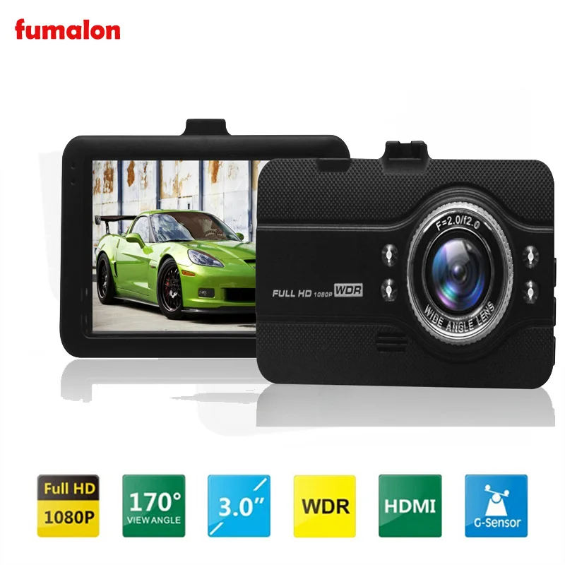 Car DVR Camera FH07 Full HD 1080P WDR Novatek 96223 Dashcam Video Recorder Registrator DVRs G-Sensor Night Vision Dash Cam