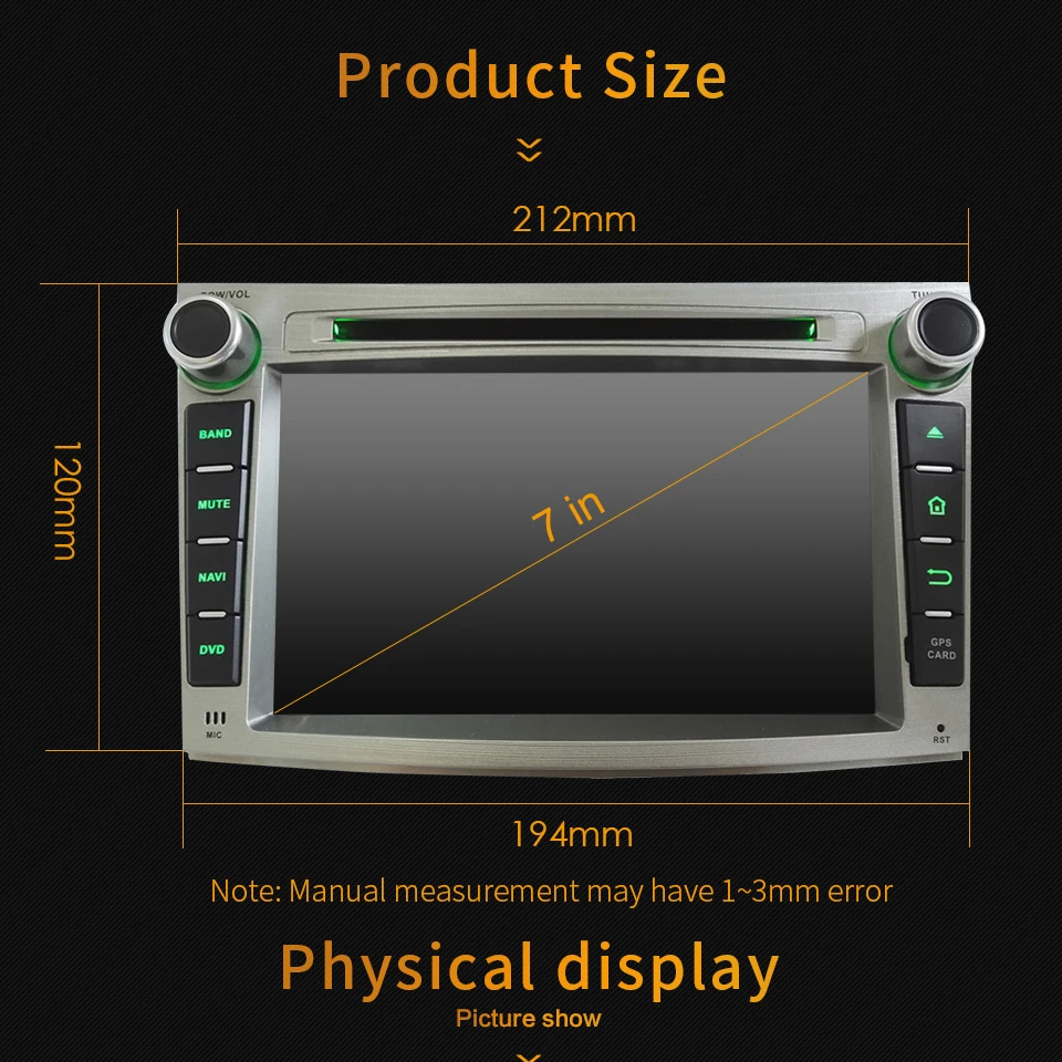Cheap KLYDE 7" 4G Android 8.0 Octa Core PX5 4GB RAM 32GB ROM Car DVD Player Stereo GPS Navigation For Subaru Legacy Outback 2009-2014 5