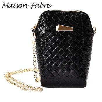 

Maison Fabre Bag women Leather leather shoulder bag handle Solid vintage crossbody bag chain 2019 Summer elegant Ladies handbags