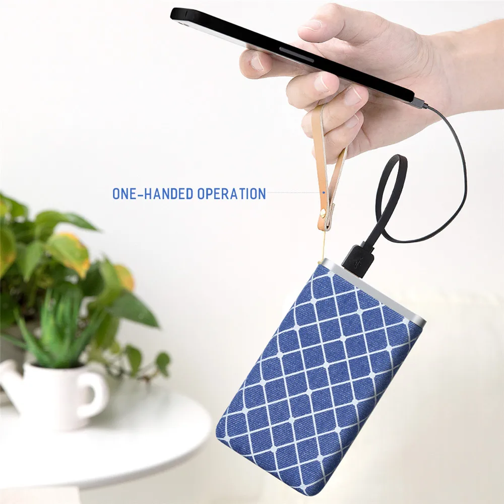 ROCK type C Быстрая Зарядка power Bank 10000 мАч для Xiaomi Pover портативное Внешнее зарядное
