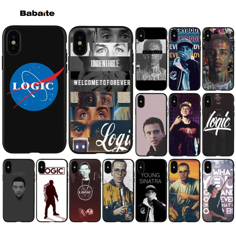 Мягкий силиконовый чехол Babaite logic rapper для Apple iPhone 7 8 6 6S Plus X XS MAX 5 5S SE XR | Мобильные