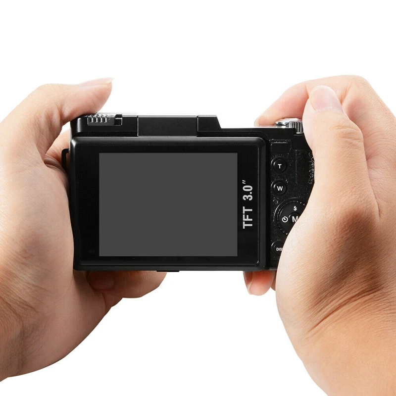 3 дюймовая цифровая Камера Full Hd 1080 P профессиональная цифровая видеокамера с составным широкоугольным объективом