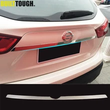Dla Nissan Rogue Sport Qashqai j11 2014 #8211 2019 Chrome pokrywa bagażnika klapa tylna pokrywa do klamki tapicerka odlewnictwo Car Styling tanie tanio XUKEY CN (pochodzenie) 1inch Chromowa stylizacja STAINLESS STEEL 0 22kg protect FOR NISSAN QASHQAI Iso9001 2014 2015 2016 2017 2018 2019