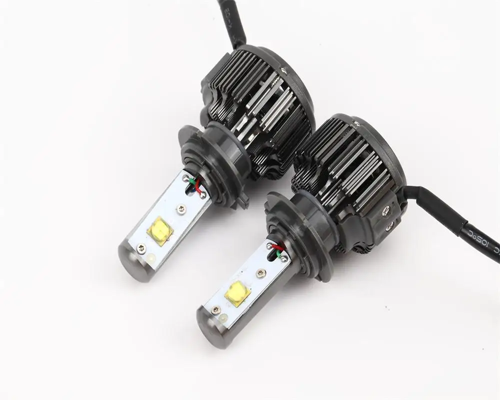 Super Bright Car Headlights K7 H7 1 Set 60W/Set (30W/each bulb) CREE