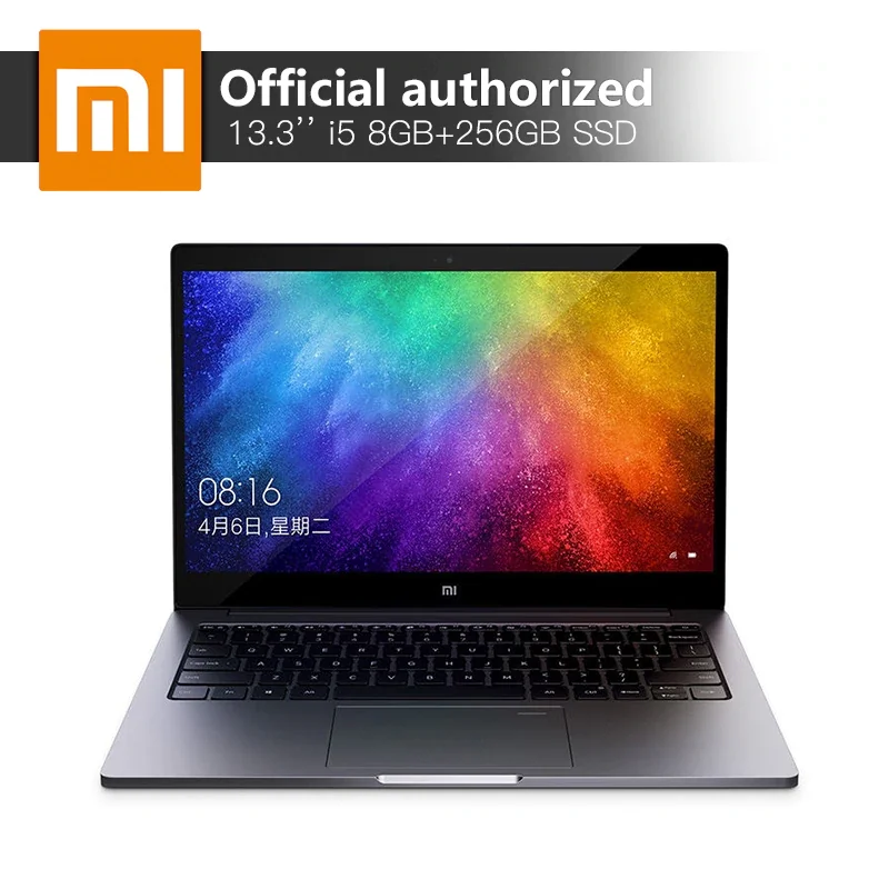 Xiaomi Mi Air Notebook 8GB DDR4 256GB SSD Intel i5-8250U Quad Core Laptops MX150 2GB GDDR5 Fingerprint Recognize Ultraslim
