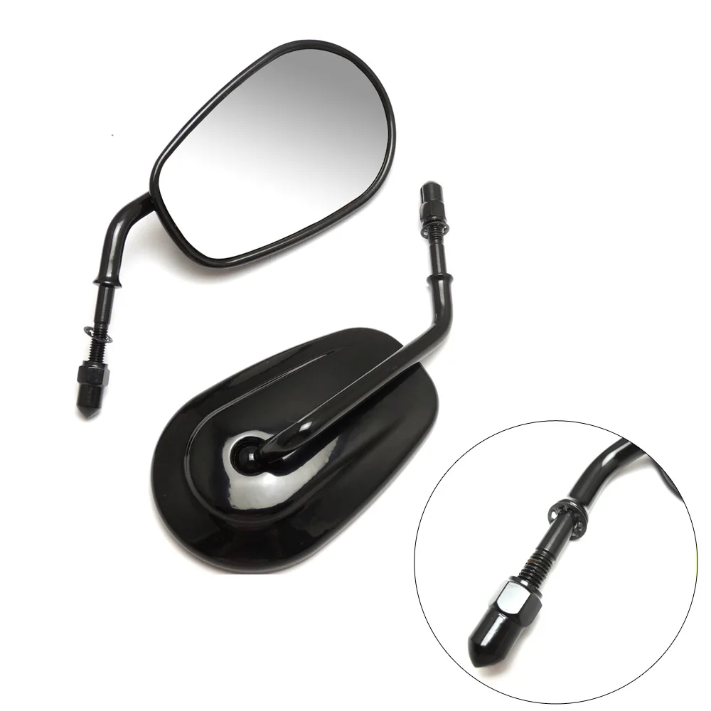 

Motorcycle Rear View Side Mirrors for HL Sportster Road King Touring Fatboy Softail Dyna Bobber Chopper Street Glide