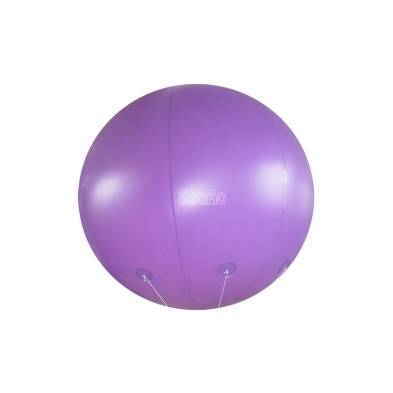 AO058 BenAo Лидер продаж portable giant purple надувные воздушные шары с гелием/поднимать
