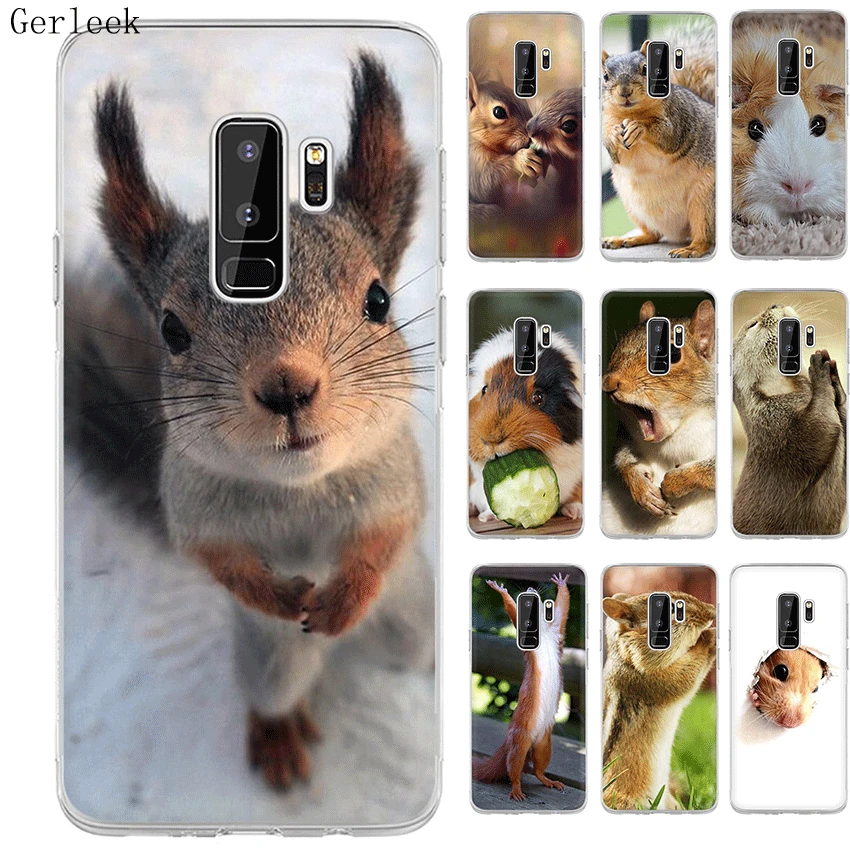 Desxz Squirrel Peanut Mouse Case For Samsung Galaxy S3 S4 S5 S6 S7 Edge S8 S9 S10 Plus S10e | Мобильные телефоны и