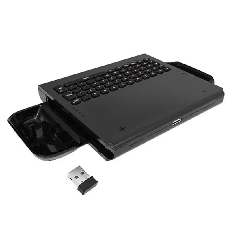 

VODOOL Wireless Game Keyboard 2.4G Receiver for Nintend Switch NS Console Joy Con Game Gamepad Access type Accessories