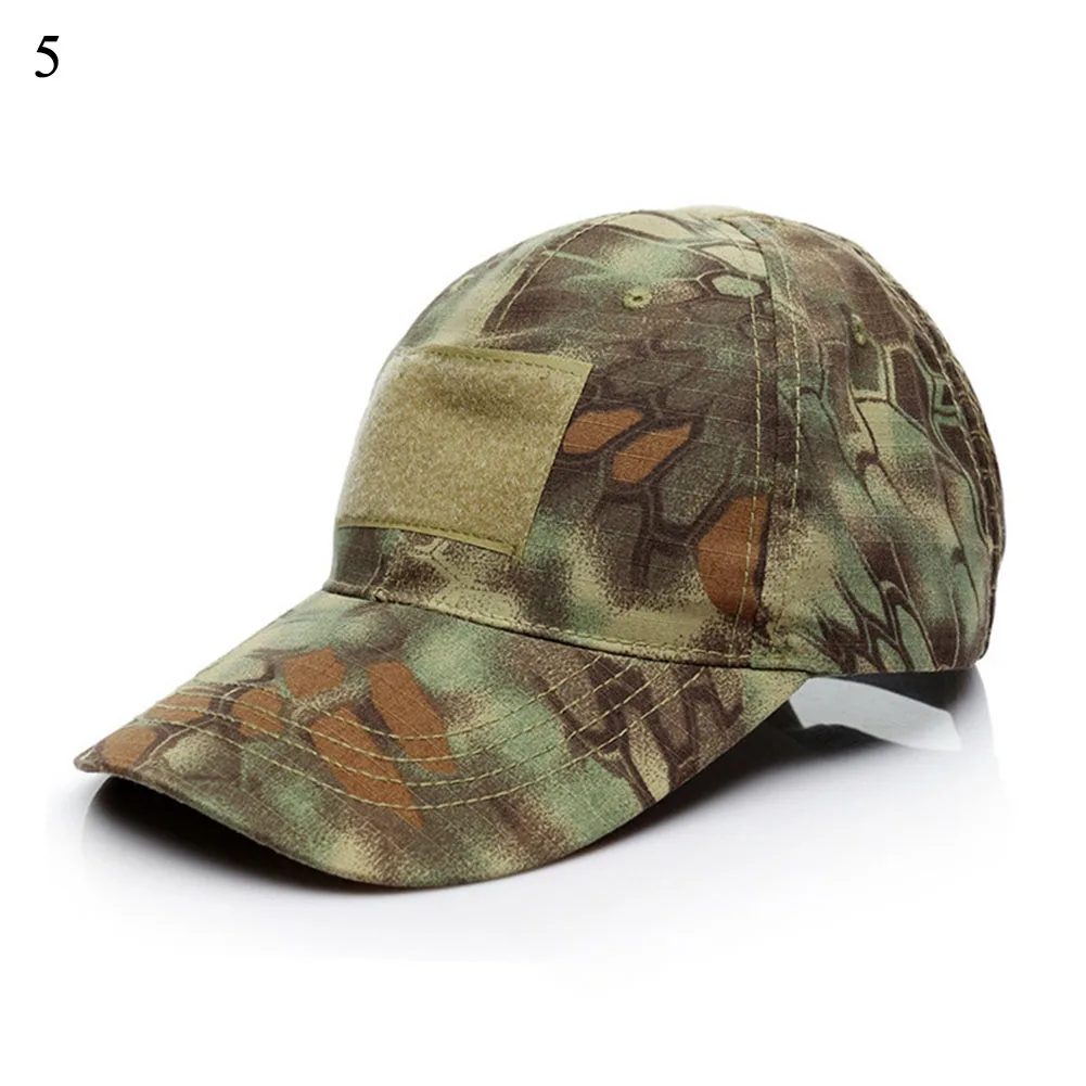 Унисекс дышащая шапка тактическая мужская женская кожаная куртка камуфляжные шляпы для мужчин пустыня цифровая Кобра камуфляжная бейсболка - Цвет: 5