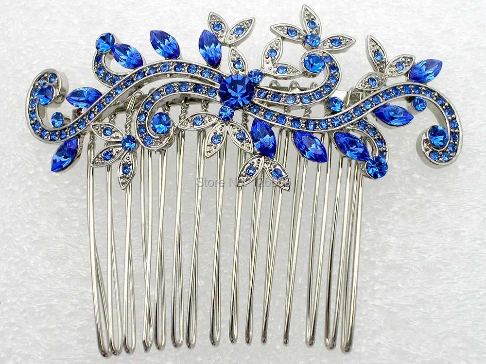 8. Rhinestone Hair Comb - wide 3