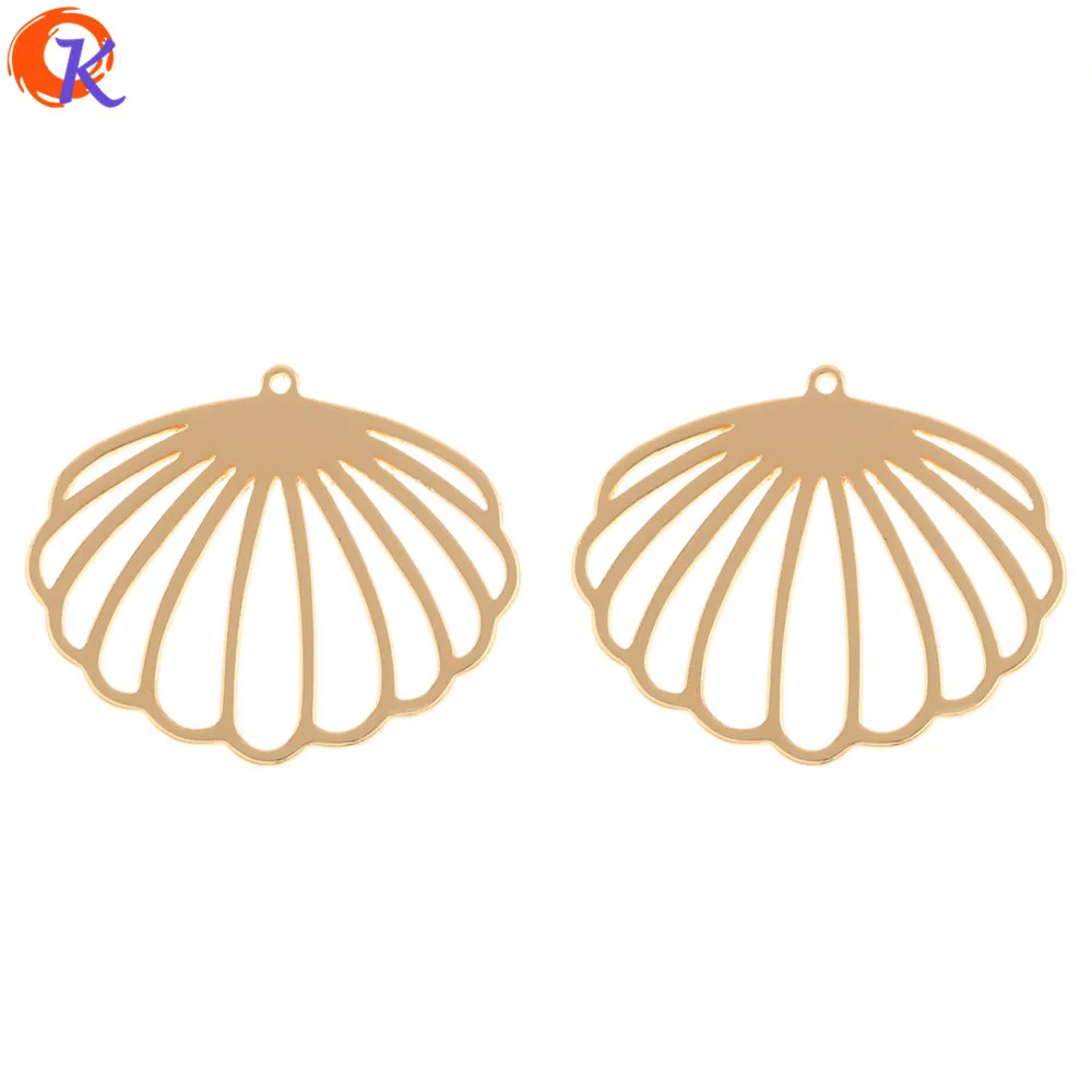 

Cordial Design 40Pcs 26*31MM Jewelry Accessories/DIY Making/Charms/Sector Shape/Genuine Gold Plating/Hand Made/Earrings Findings