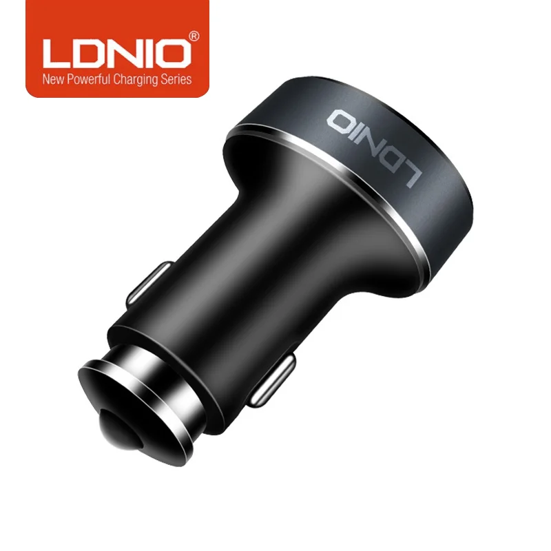 

LDNIO USB Car Charger For Mobile Phone 5V/5.1A Dual Plug 4 USB Port Back Seat Quick Charge Car Cigarette Lighter Charger Adapter