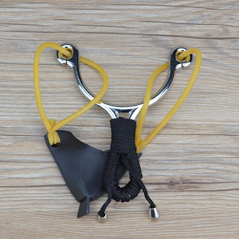 

New Slingshot Hunting Fishing Stainless Steel Fishing Bait Feeder Shooting Fishing Catapult Carp Fishing Bait Thrower