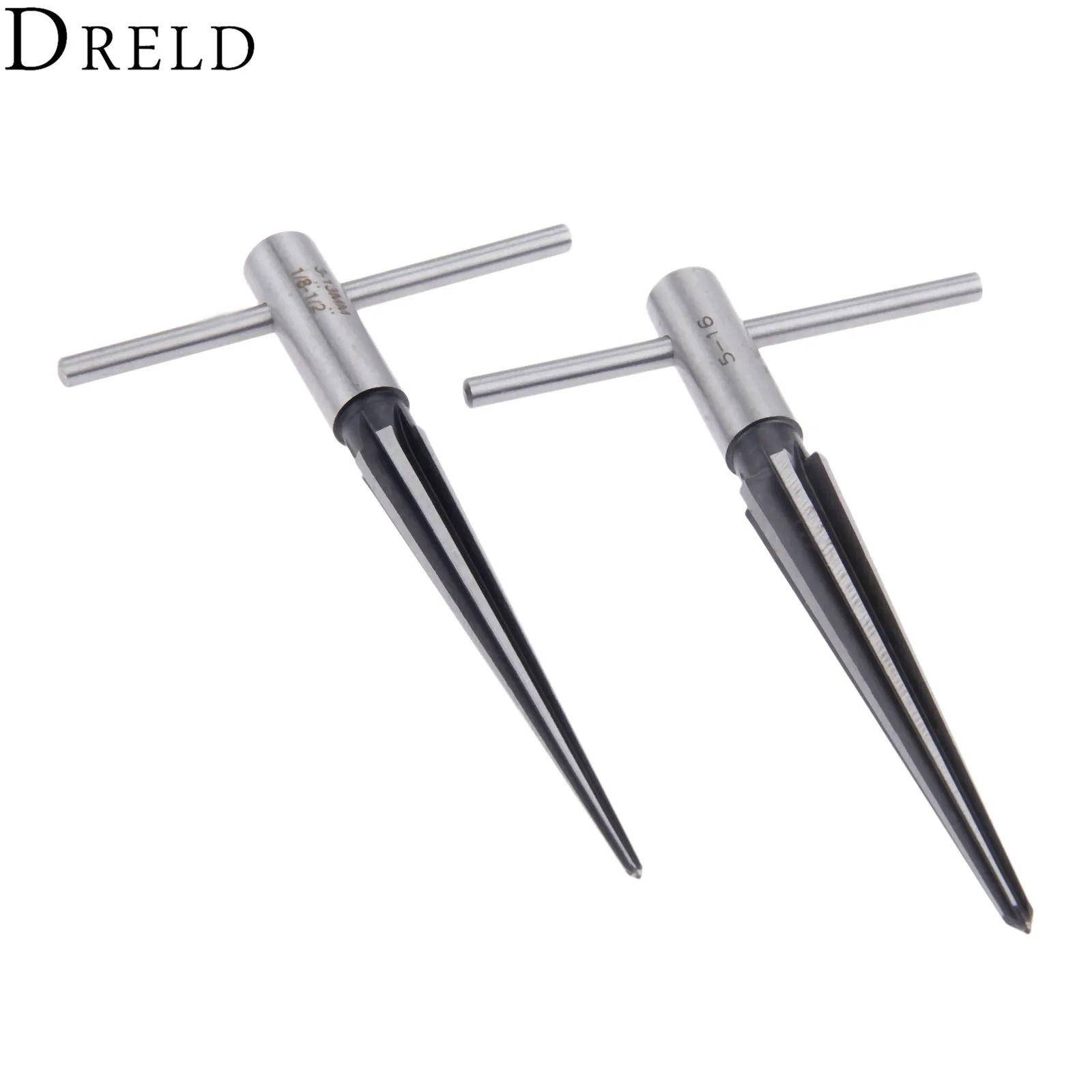 2PCS Set Handheld Tapered Reamer 1//8-1//2 Inch /& 5//32-5//8 Inch Bridge Pin Hole