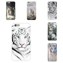 Un Animal tigre blanco ardiendo brillante para Huawei Honor 4C 5A 5C 5X 6 6A 6X 7 7A 7C 7X 8 8C 8 9 10 10i 20 20i Lite Pro