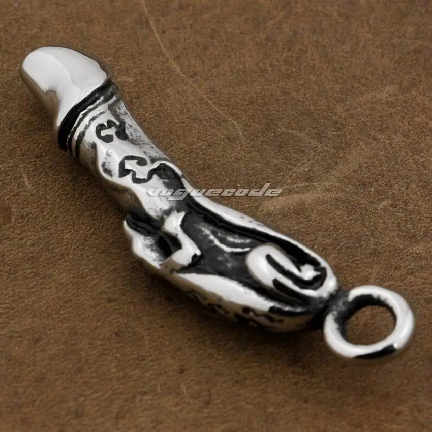 Мужская подвеска из нержавеющей стали 316L в стиле панк байкерском 6H014|biker pendant|punk