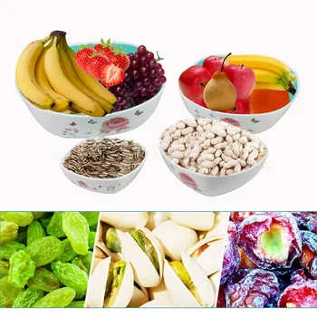 

Eco Friendly Home Fruit Nectar Nectarine Fruit Plate Four - piece Snack Candy Fruit Plate