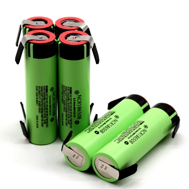 D 18650 3400 мАч батарея 3,7 V для Panasonic NCR18650B 3400 mah 3,7 В 18650+ DIY Никель