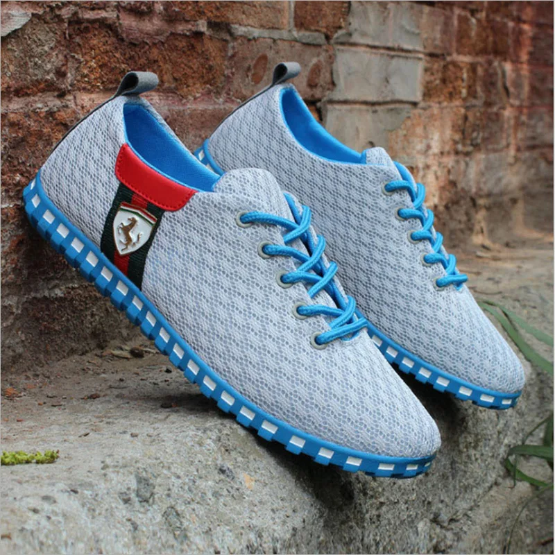 

Large Size Men Shoes Tennis Male Breathable Mesh Shoes Men Spring And Summer Mesh Casual Shoes Man Youth Soft Bottom Tide Shoes