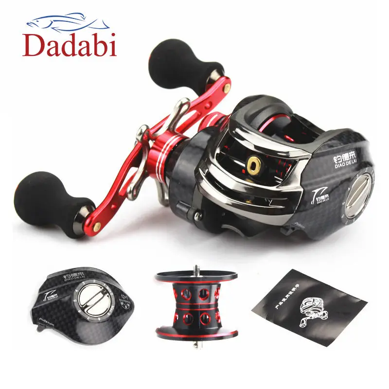 ФОТО 2017 NEW 6.3:1 High Speed Reel 13 BBs Super Smooth Bait Casting Fishing Reel with 6KG Max Drag pesca drum fishing fly reel