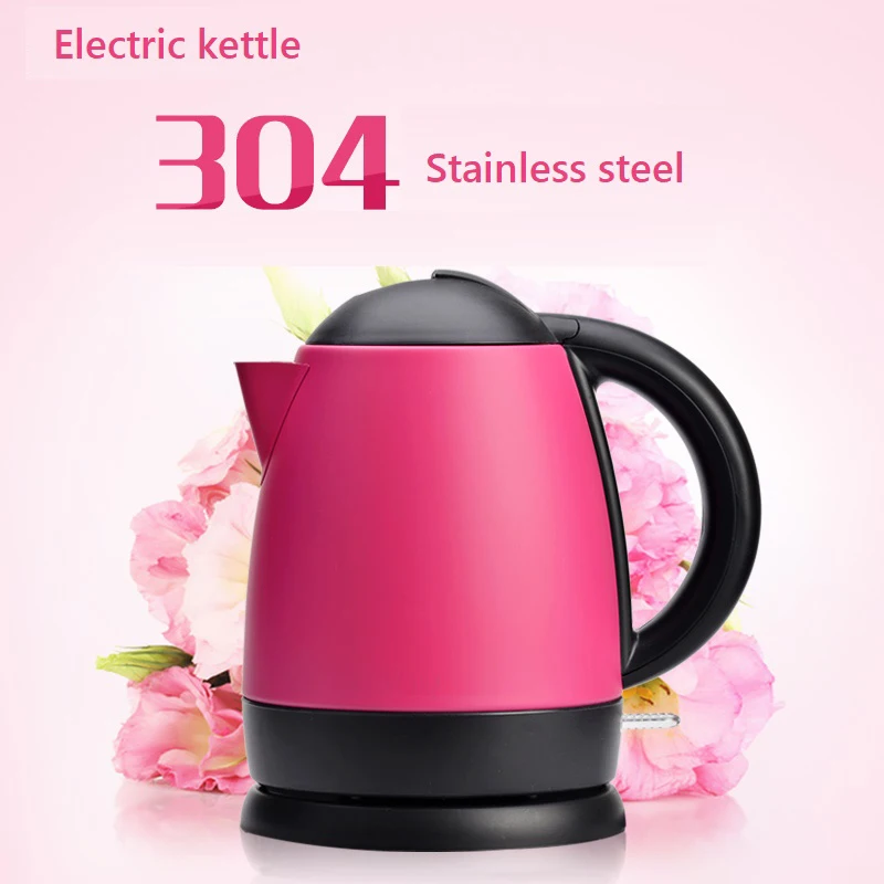 Красочный Прекрасный 304 нержавеющая сталь 1,2 м шнур питания автоматически Электрический чайник
