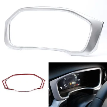 

Silver ABS Interior Dashboard Display Frame Cover Trim For Volvo XC60 2018 2019