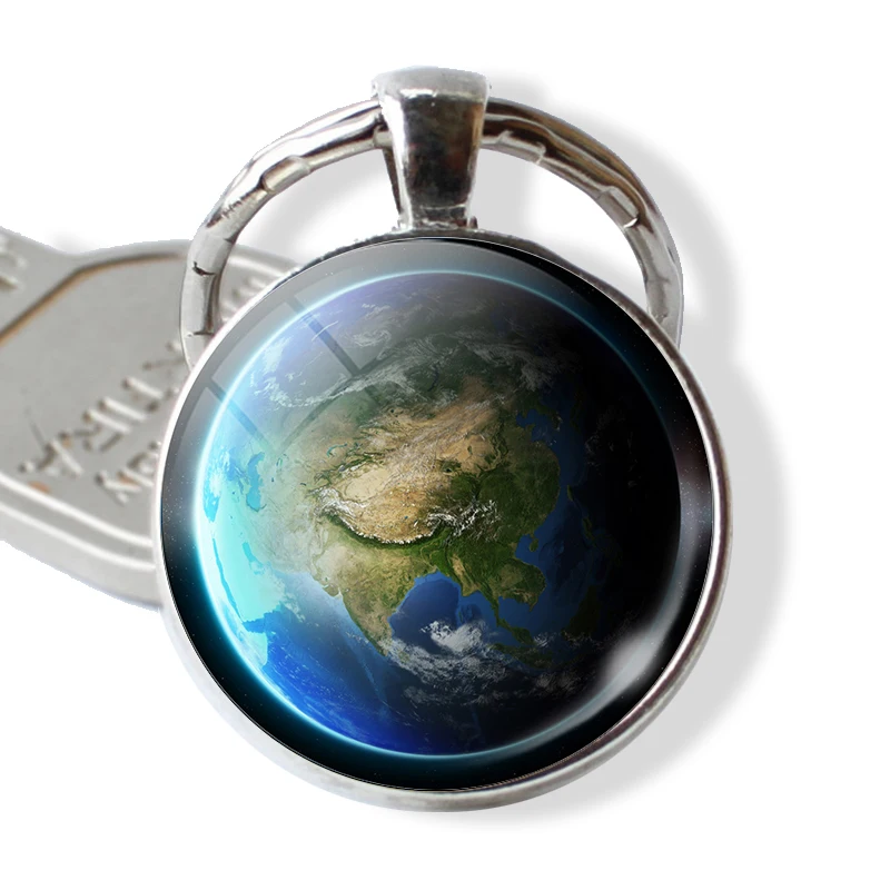 Цепочка для ключей с подвеской в виде планеты Земля|fashion keychain|keychain fashionkeyring keychain |
