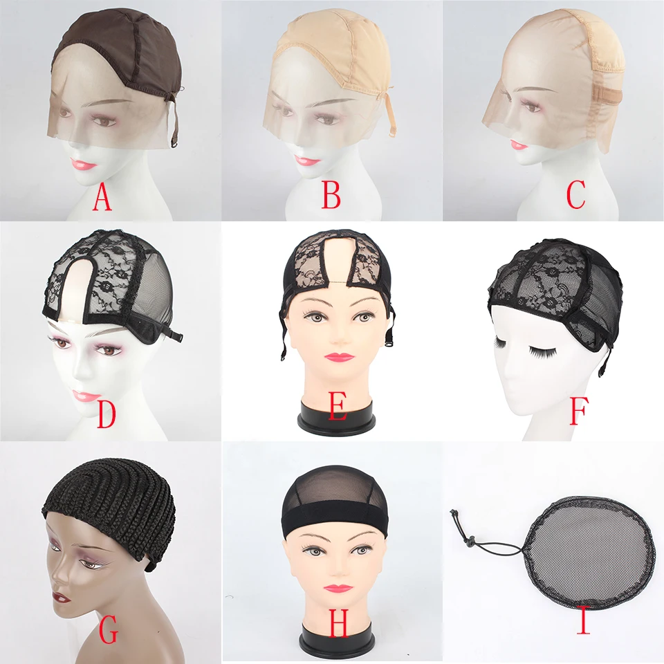 

Xtrend Lace Wig cap for making wigs with adjustable strap on the back weaving cap glueless wig caps hair net hairnets 9 types