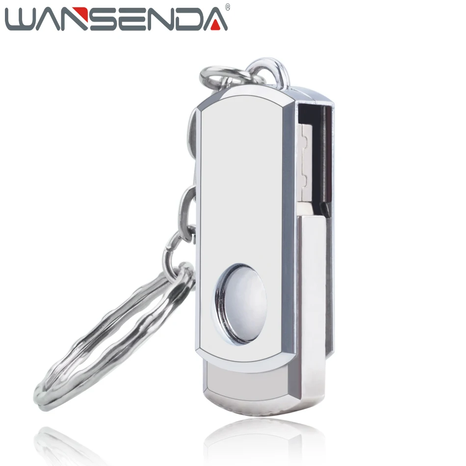 

Real Capacity Key Ring USB Flash Drive Rotation Pen Drive 4GB 8GB 16GB 32GB 64GB 128GB USB Stick 2.0 Pendrive Memory Stick