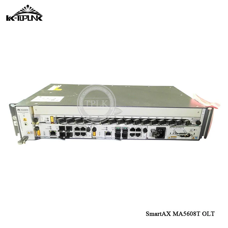 Цена Hua wei OLT GPON MA5608T AC, 1* MPWD линия питания Оптический Терминал, 1*1 г MUCD плата управления 8 или 16 портов