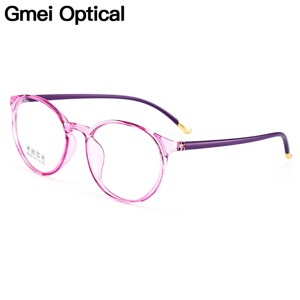 

Gmei Optical Urltra-Light TR90 Women Optical Glasses Frames Round Optic Glasses Frame For Women Myopia Spectacles Oculos M5002